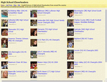 Tablet Screenshot of high-school2.cheerleader.com